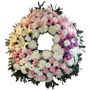 Corona funebre americana 6